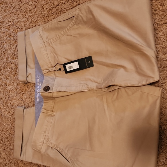NWT Banana Republuc Tan Capri Womans Size 6 - Picture 4 of 9